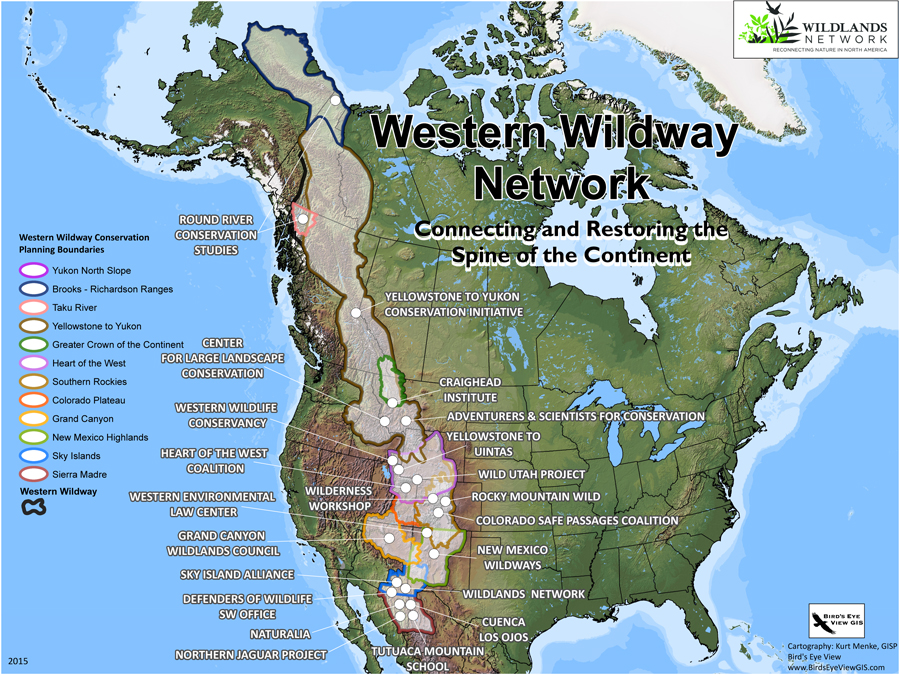 Rocky Mountains Utah Map Rmw Program Area: Connected Landscapes