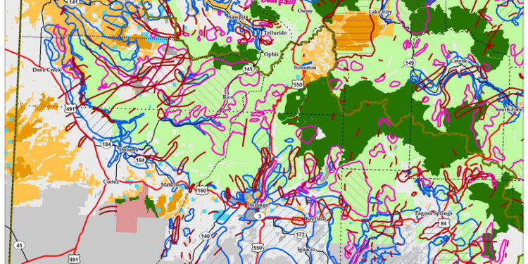Tres Rios Field Office Wildlife Maps