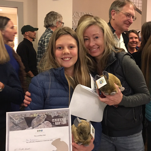 A new pika parent at Banff 2019