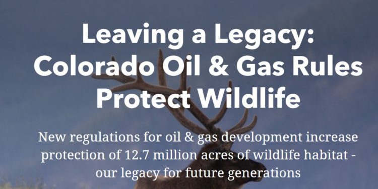 Oil and Gas Rules Protect Wildlife Story Map